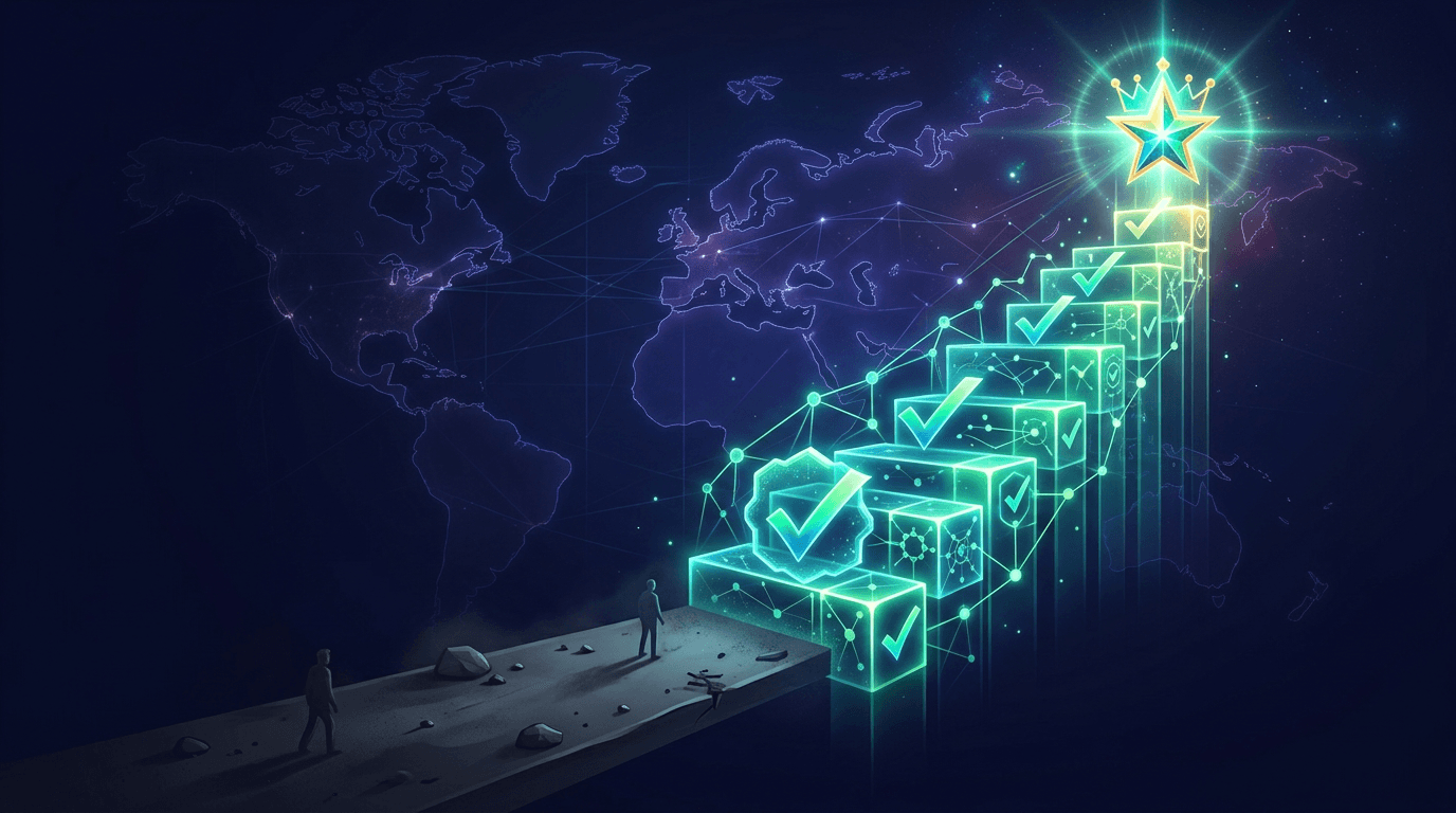 Verified AI agent trust signals converting regulatory compliance into competitive business advantage